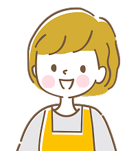 女性の顔イラスト